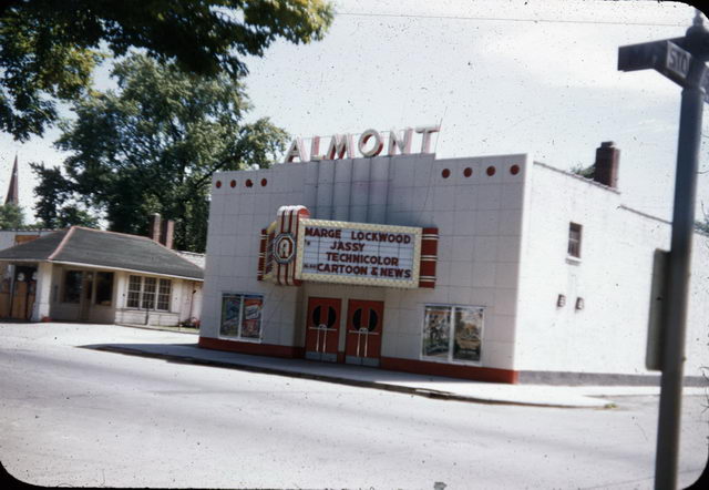 Almont Theatre - ALMONT THEATRE JUNE 1948 FROM A S AL JOHNSON